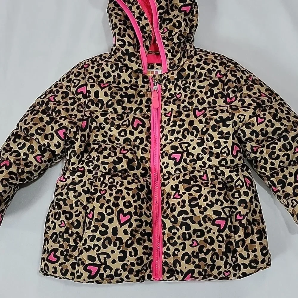🖤5/$20🖤 HEALTHTEX.. leopard jacket..